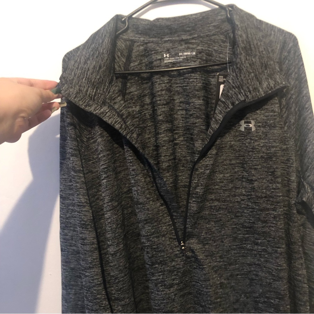 Under amour tech twist 1/2 zip top sz 2X NWT - Picture 9 of 11